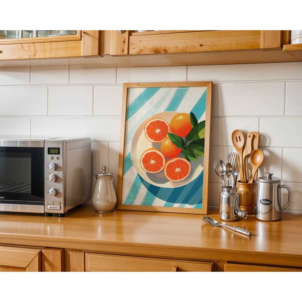 O brilho das laranjas - 50 x 70 Caixa (vinil)