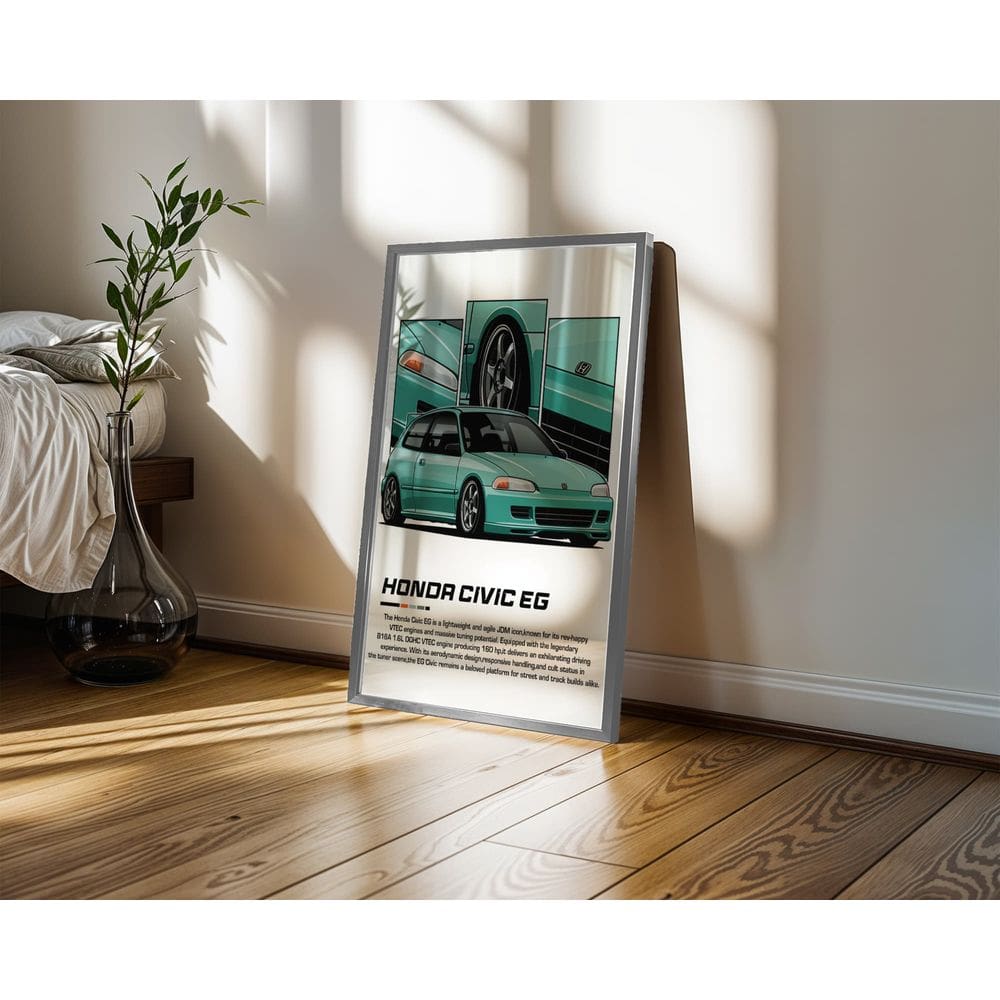 Honda Civic EG - 50 x 70 Caixa (vinil)