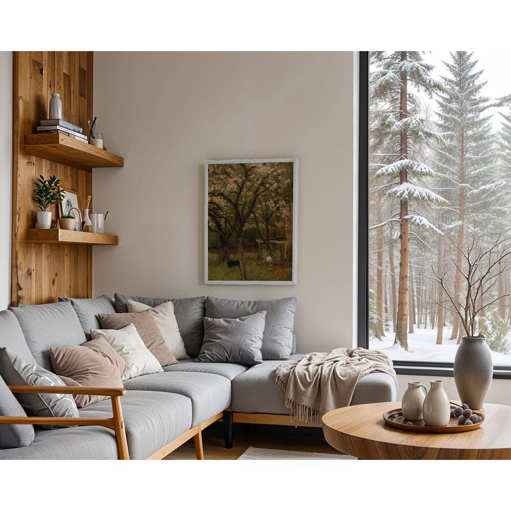 Depois da cerca - 70 x 50 Caixa (canvas)