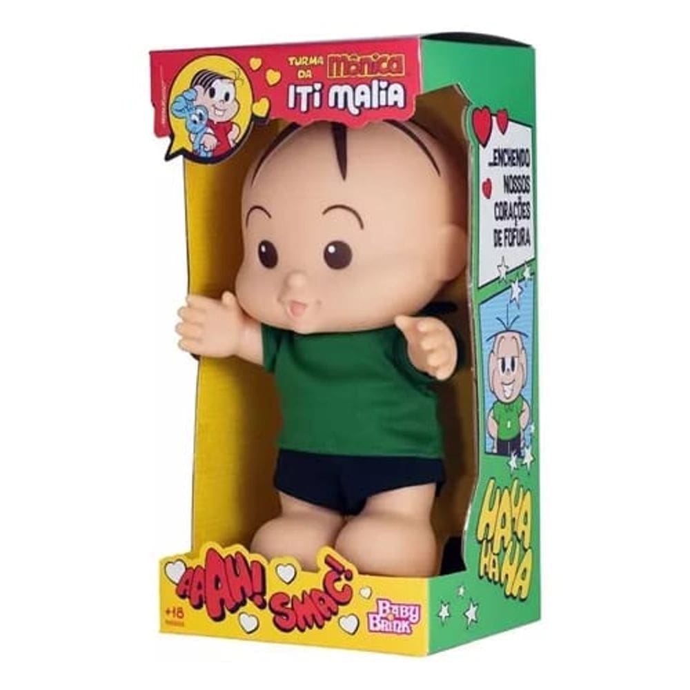 Boneco Cebolinha Iti Malia