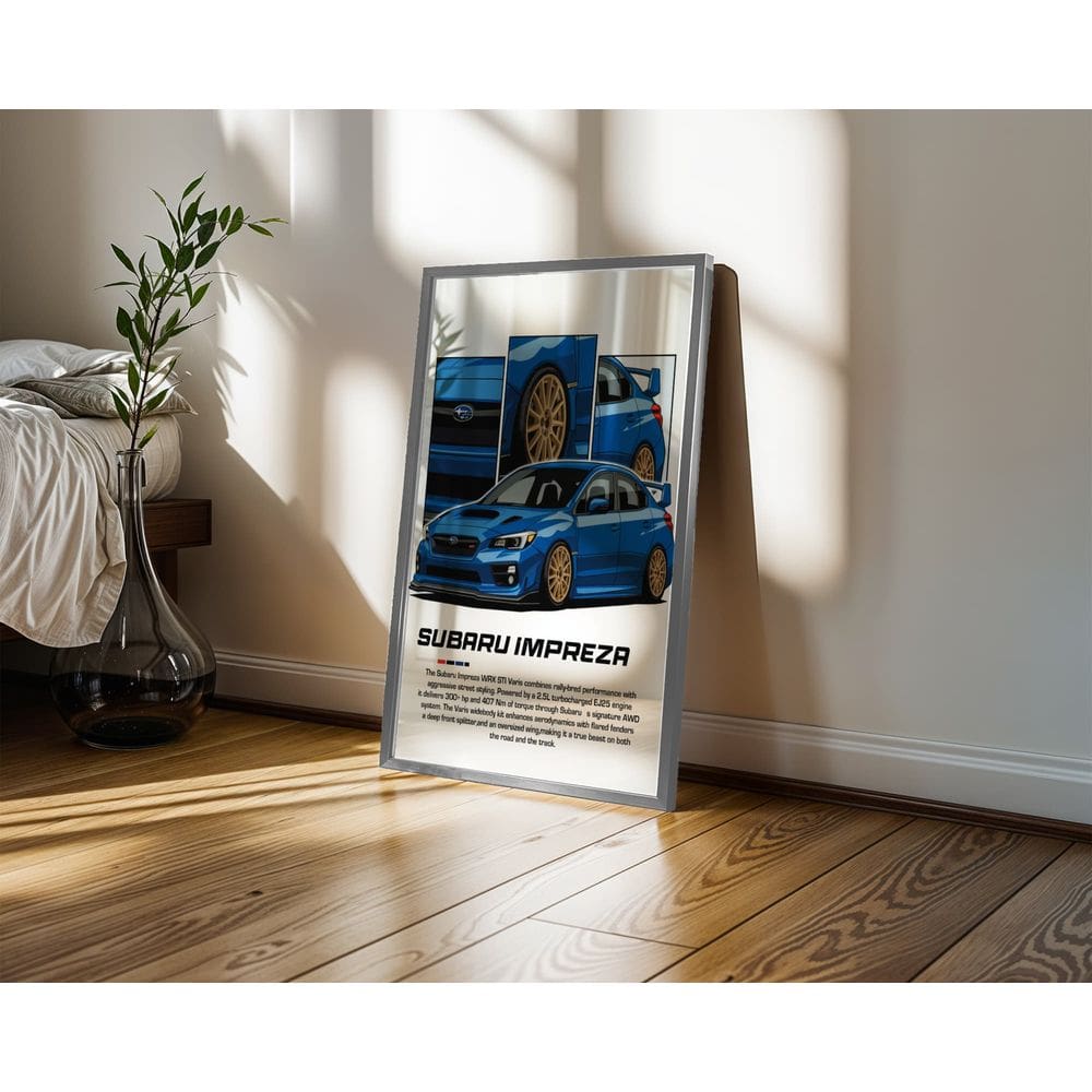 Subaru Impreza - 50 x 70 Caixa (canvas)