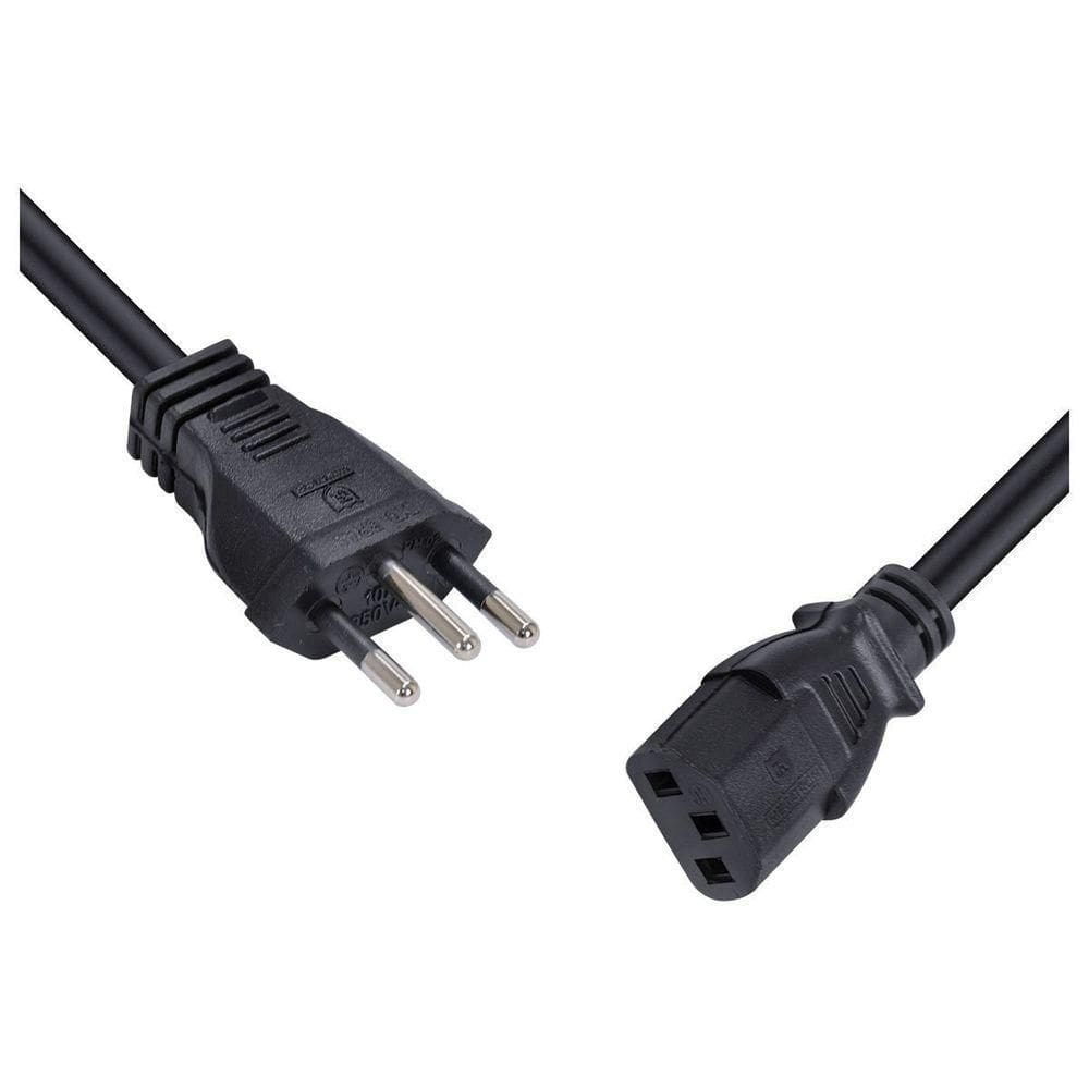 Cabo Força Tripolar Fonte 0,5m 3x0,75 Mm - 10 Un