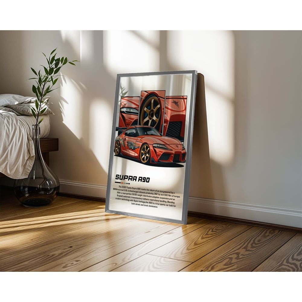 Supra A90 - 50 x 70 Caixa (vinil)