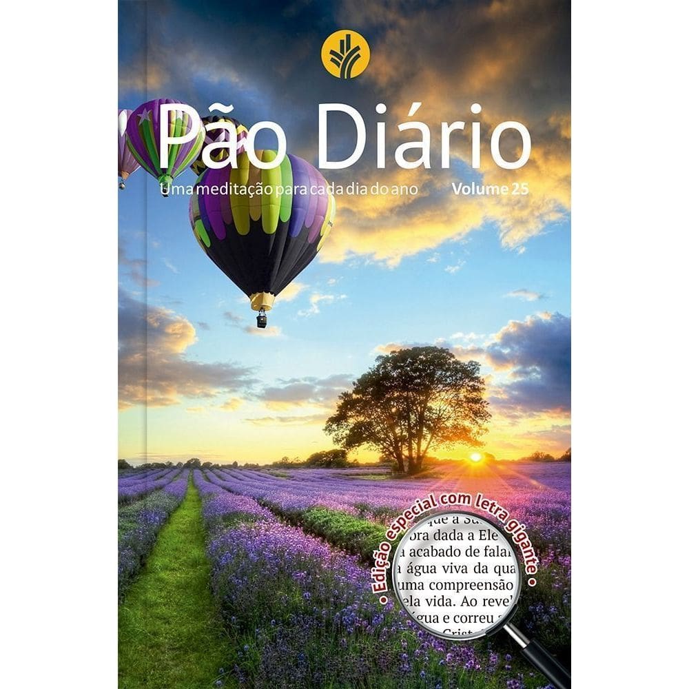 Pão Diário - Vol. 25 - Letra Gigante - Paisagem