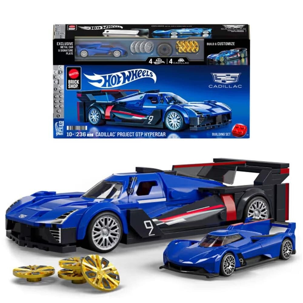 Blocos de Montar - Hot Wheels - Cadillac GTP - Mattel Brick