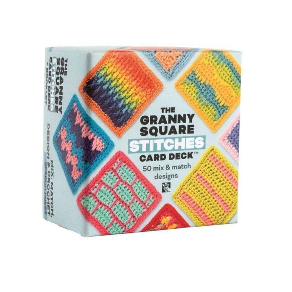 The Granny Square Stitches Card Deck - 50 Mix And Match Designs