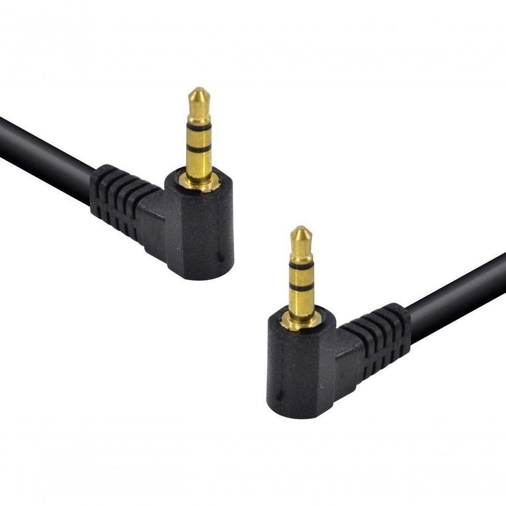 Cabo áudio P2-p2 90° 1,5m C-10