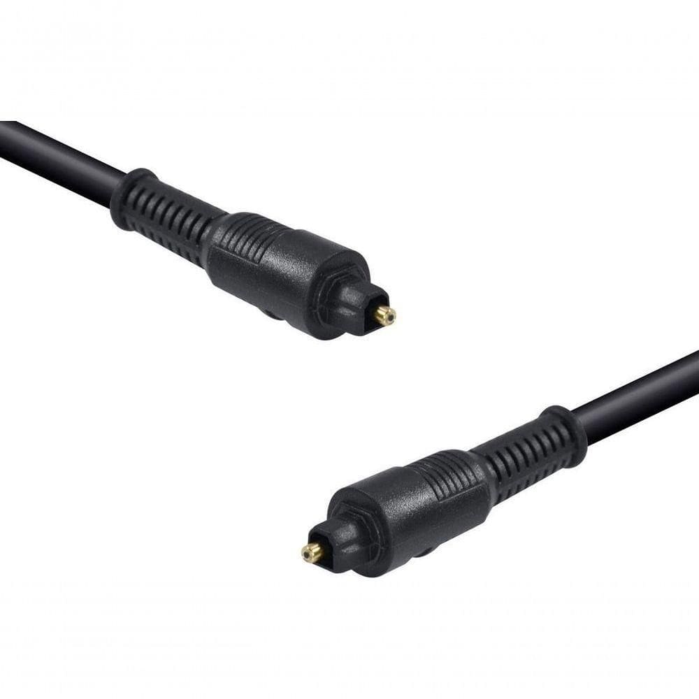 Cabo óptico De áudio Toslink 2m