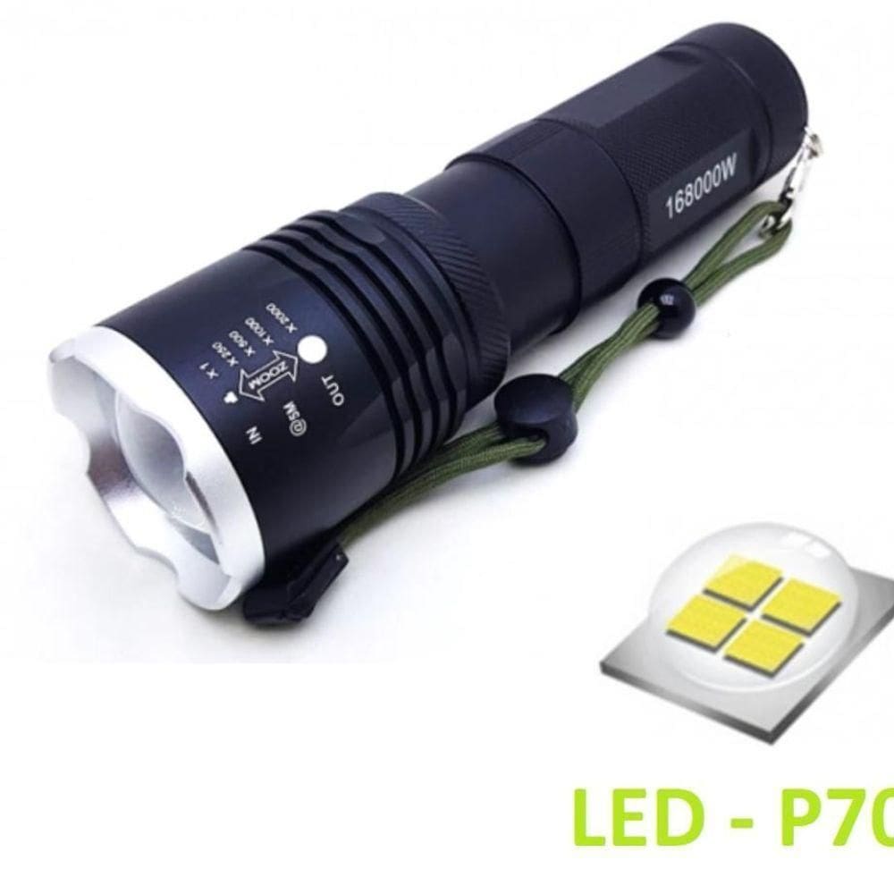 Lanterna Holofote Led P70 Com Zoom Ajustável - Bm8504