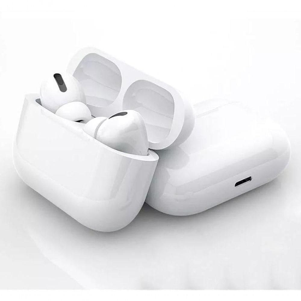 Fone De Ouvido Bluetooth Pro Air Kimaster Sem Fio Com Borracha Tws350