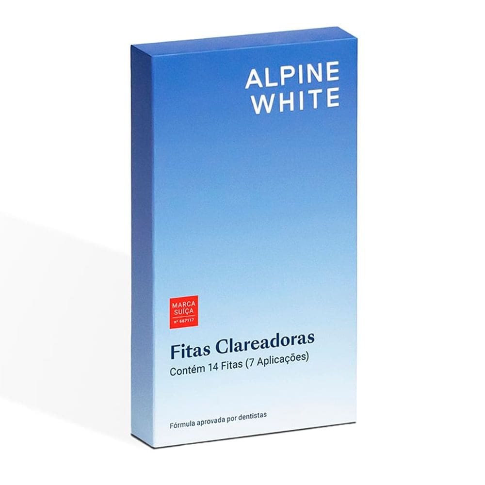 Fitas Clareadoras Alpine White 14 Unidades