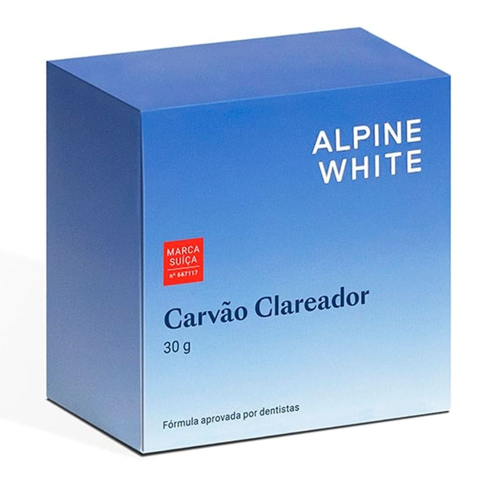 Carvão Clareador Alpine White 30g