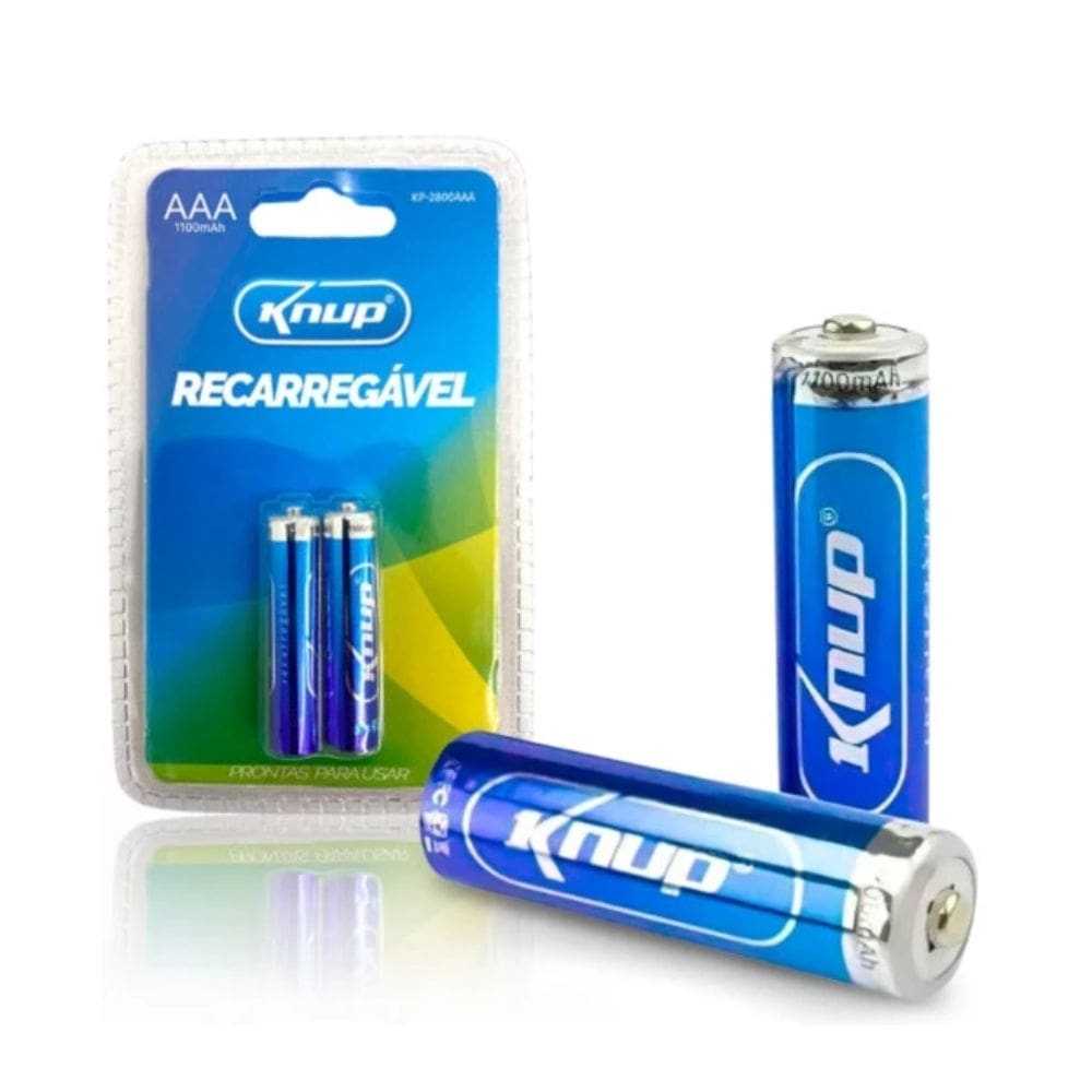 Pilha Recarregável AAA KP-2800AAA 1100MAH Blister C/2UN AAA