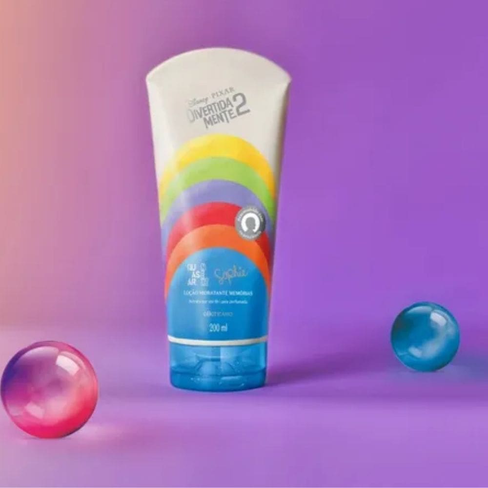 Hidratante Corporal Infantil Memórias Sophie Divertidamente 2 250ml