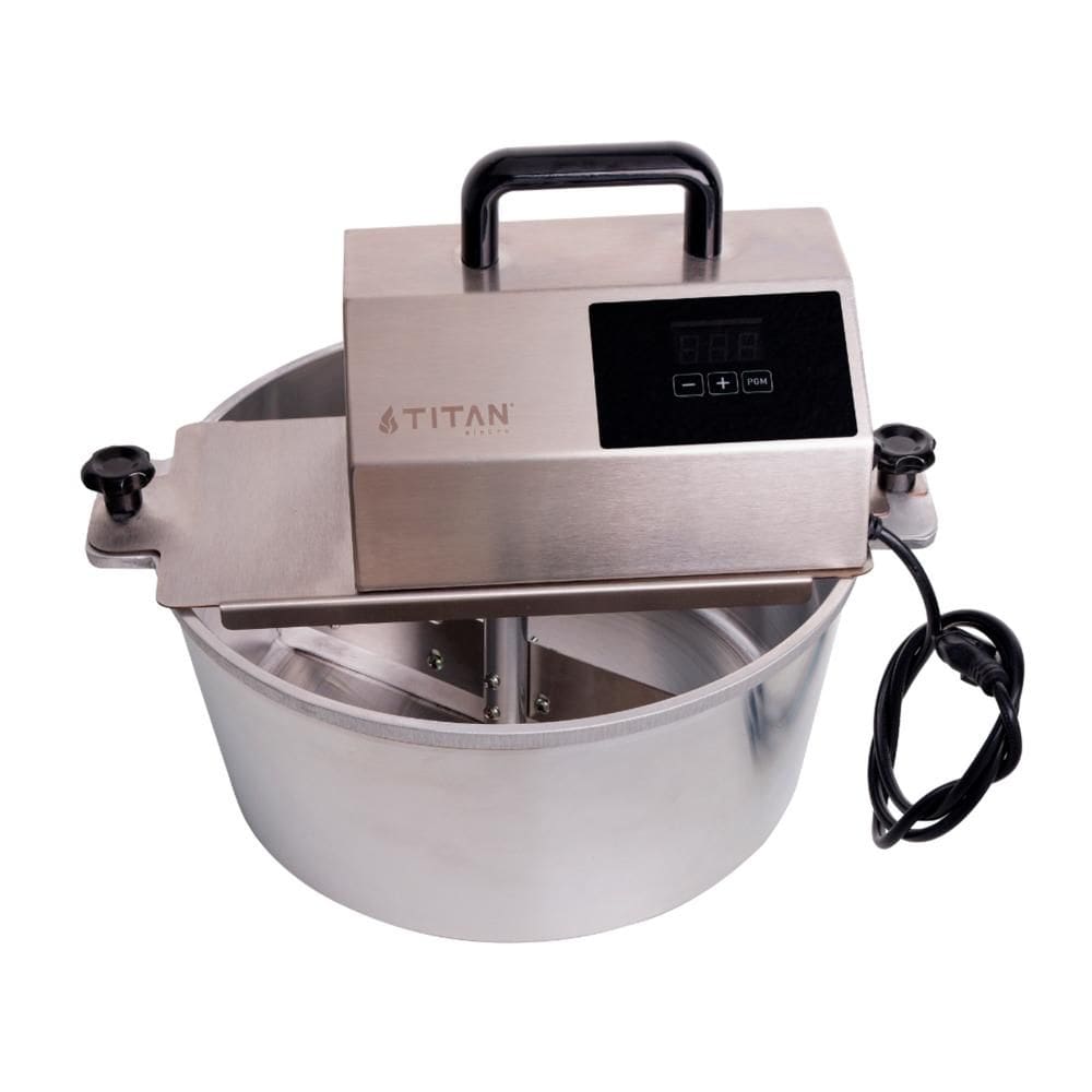 Misturador Elétrico Titan Alumínio 10 Litros com Visor Eletrônico Bivolt