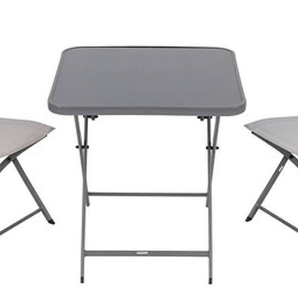 Conjunto Jardim Varanda Aço Bege Square 2 Pessoas - Madrid