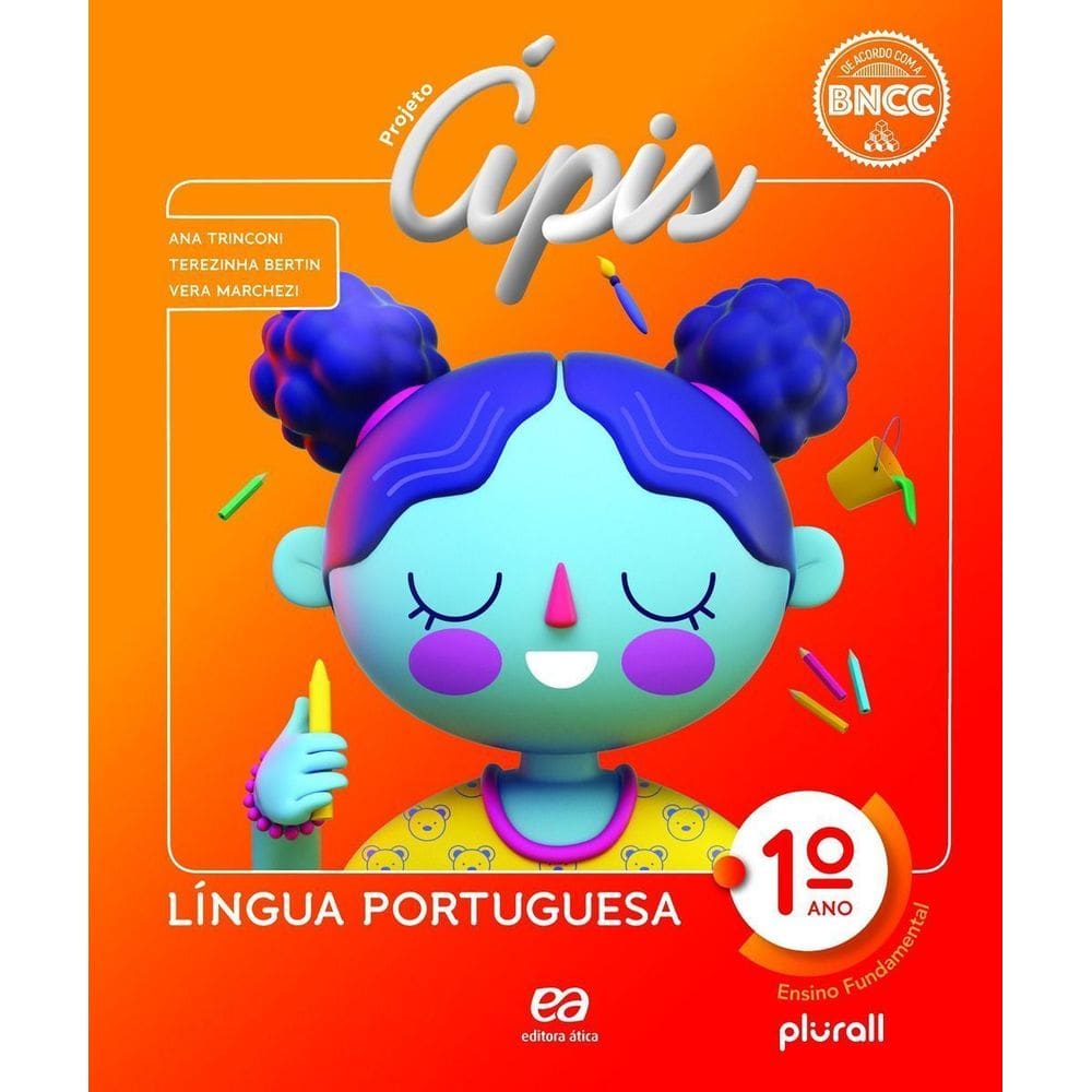 Projeto Ápis - Lingua Portuguesa - 1 Ano - 04Ed/20