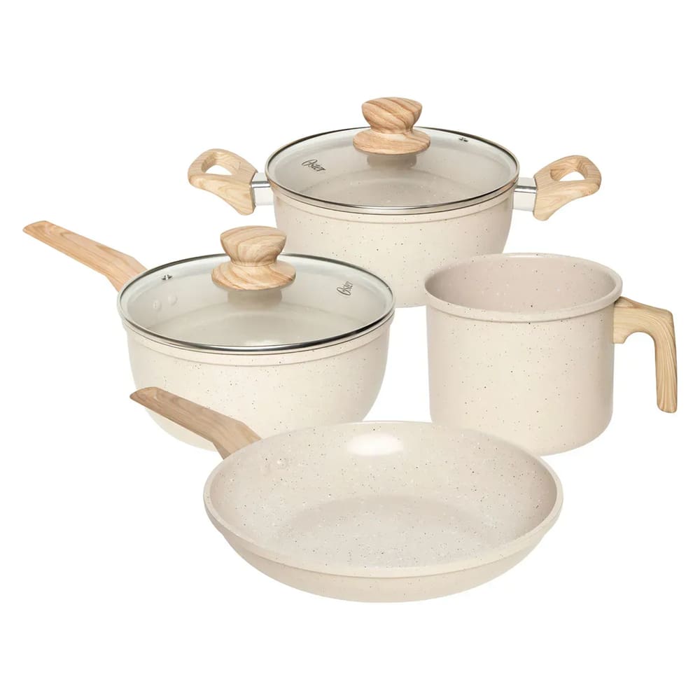 Jogo Panelas Oster Cerâmica Antiaderente Premium 4 Peças