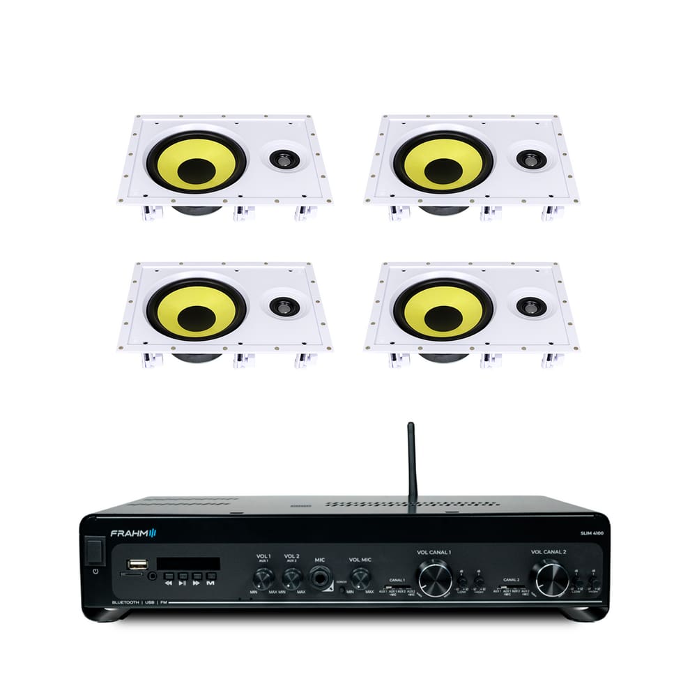 Kit Slim 4100 G5 Frahm + 4 Arandelas CI8R Plus