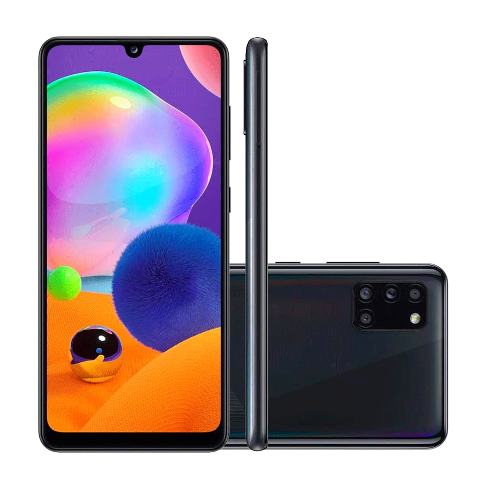 Smartphone Samsung Galaxy A31 4G 128GB Dual Chip Android 12 Octa Core Câm.Traseira Quádrupla