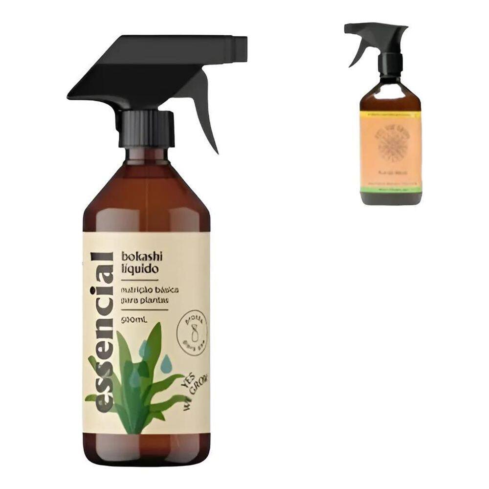 2X Bokashi Liquido Foliar Yes We Grow Pronto Uso 500Ml Spray