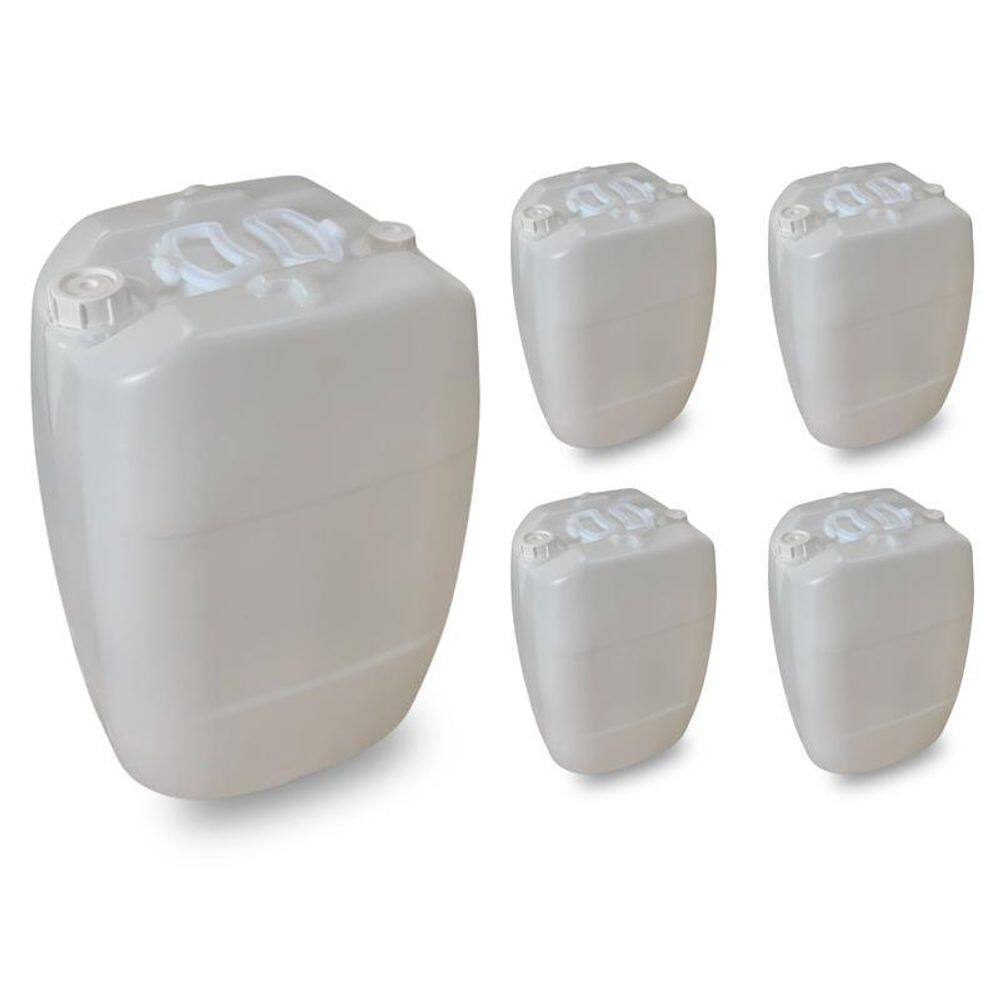 Bombona Transparente 50L Para Alcool Em Gel - 4 Pçs