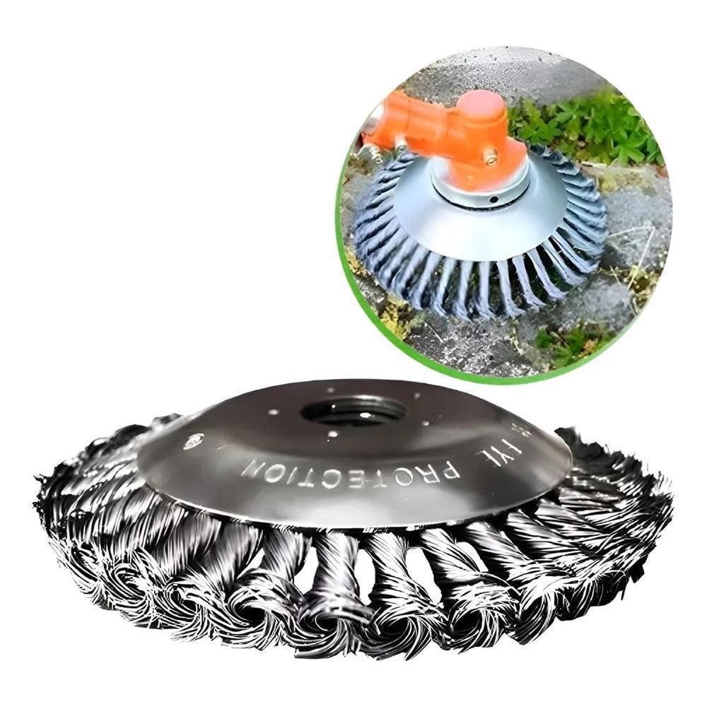 2X Escova De Aço Para Roçadeiras Stihl Fs 160 220 290