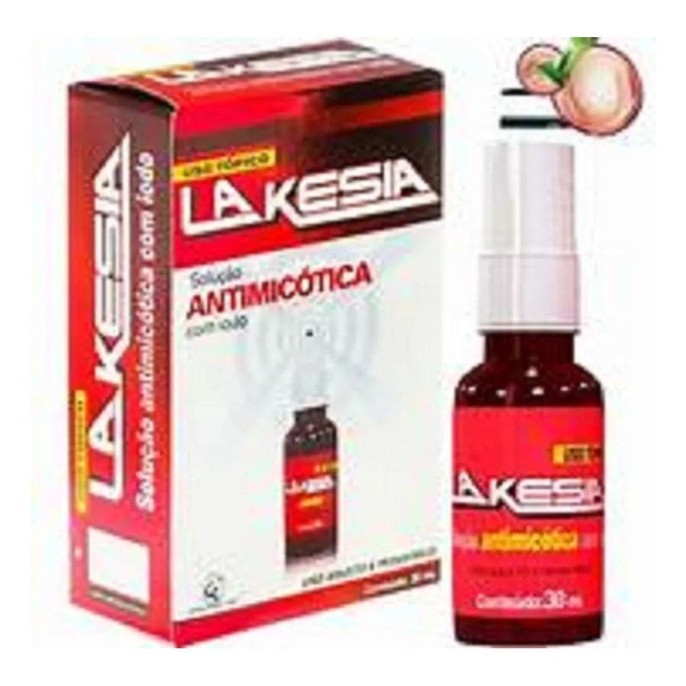 2X Lakesia 30Ml Solução Antimicótica