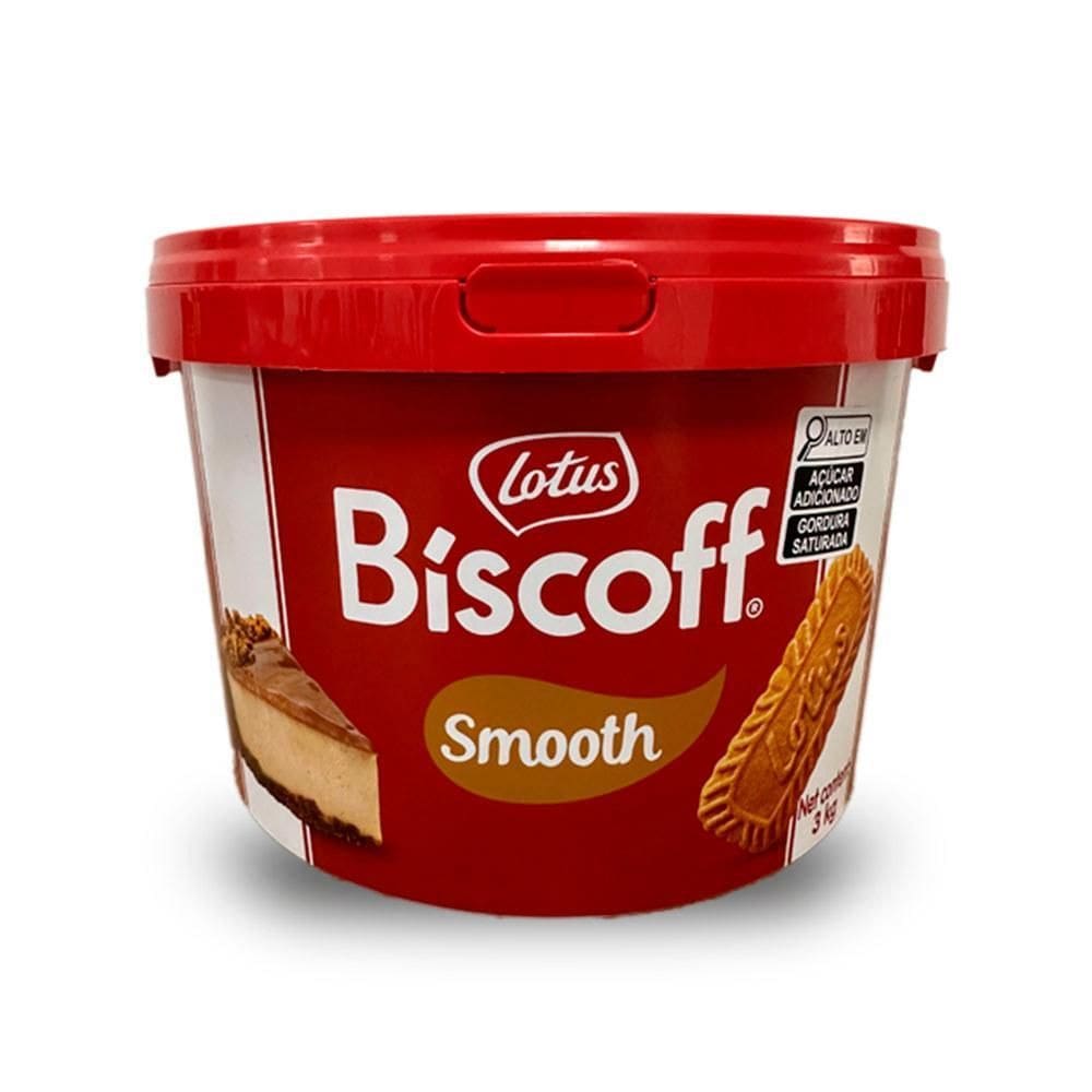 Pasta De Biscoito Lotus Biscoff Smooth Pote 3Kg
