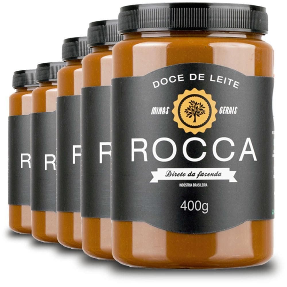 Doce De Leite Rocca Tradicional Kit 5 Unidades