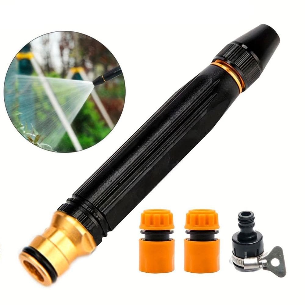 Bico Alta Pressão Para Mangueira Esguicho Potente Regulável