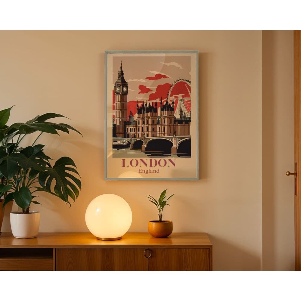 Londres - 50 x 70 Caixa (canvas)