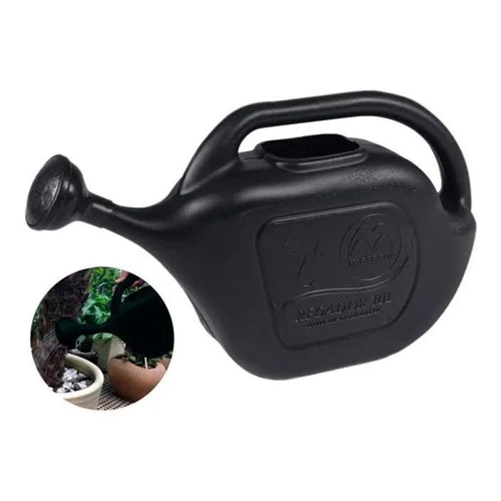2X Regador Para Jardinagem De Plástico 5 Litros Metasul Cor