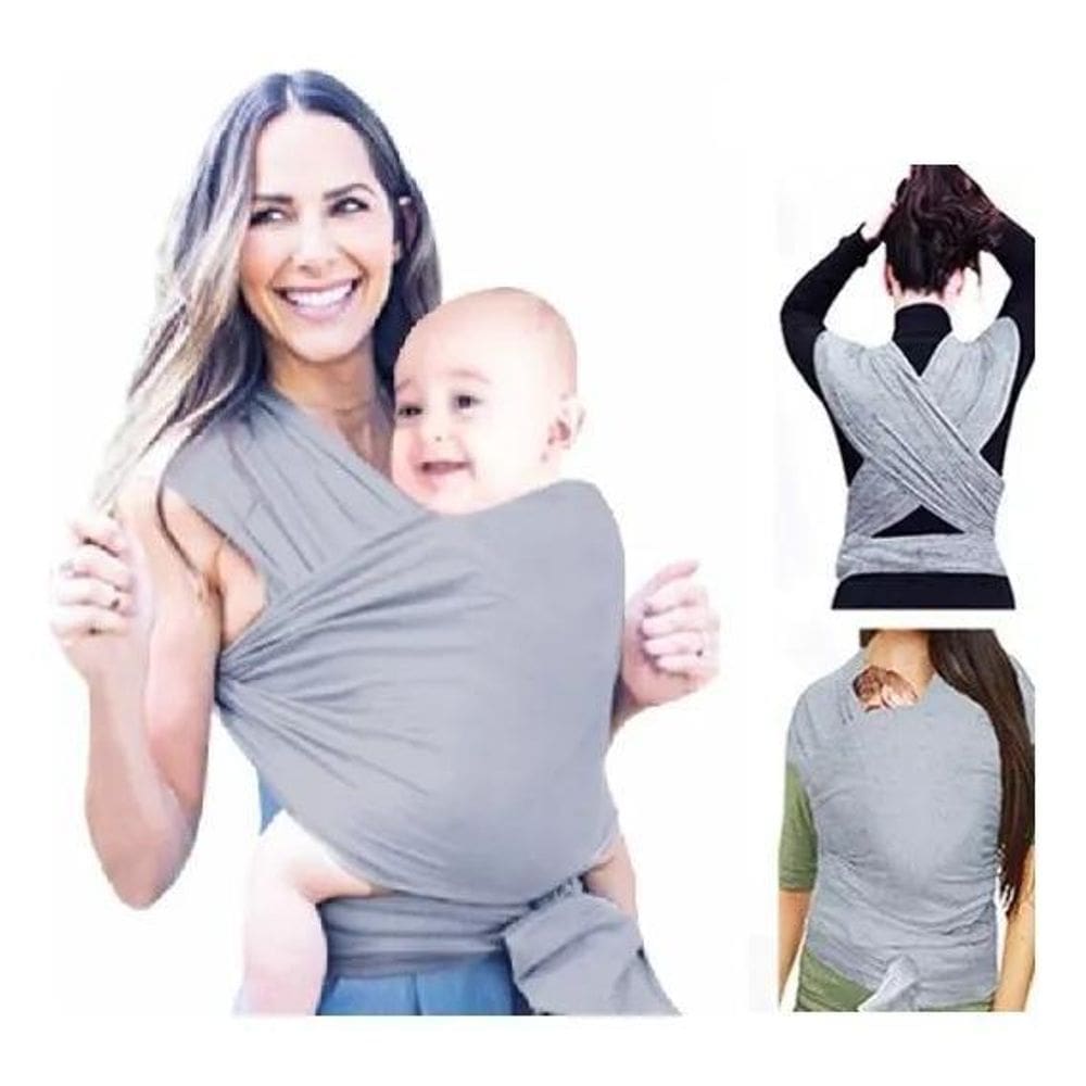 2X Wrap Sling Canguru Carregar Seu Bebê Ou Criança Confortáv