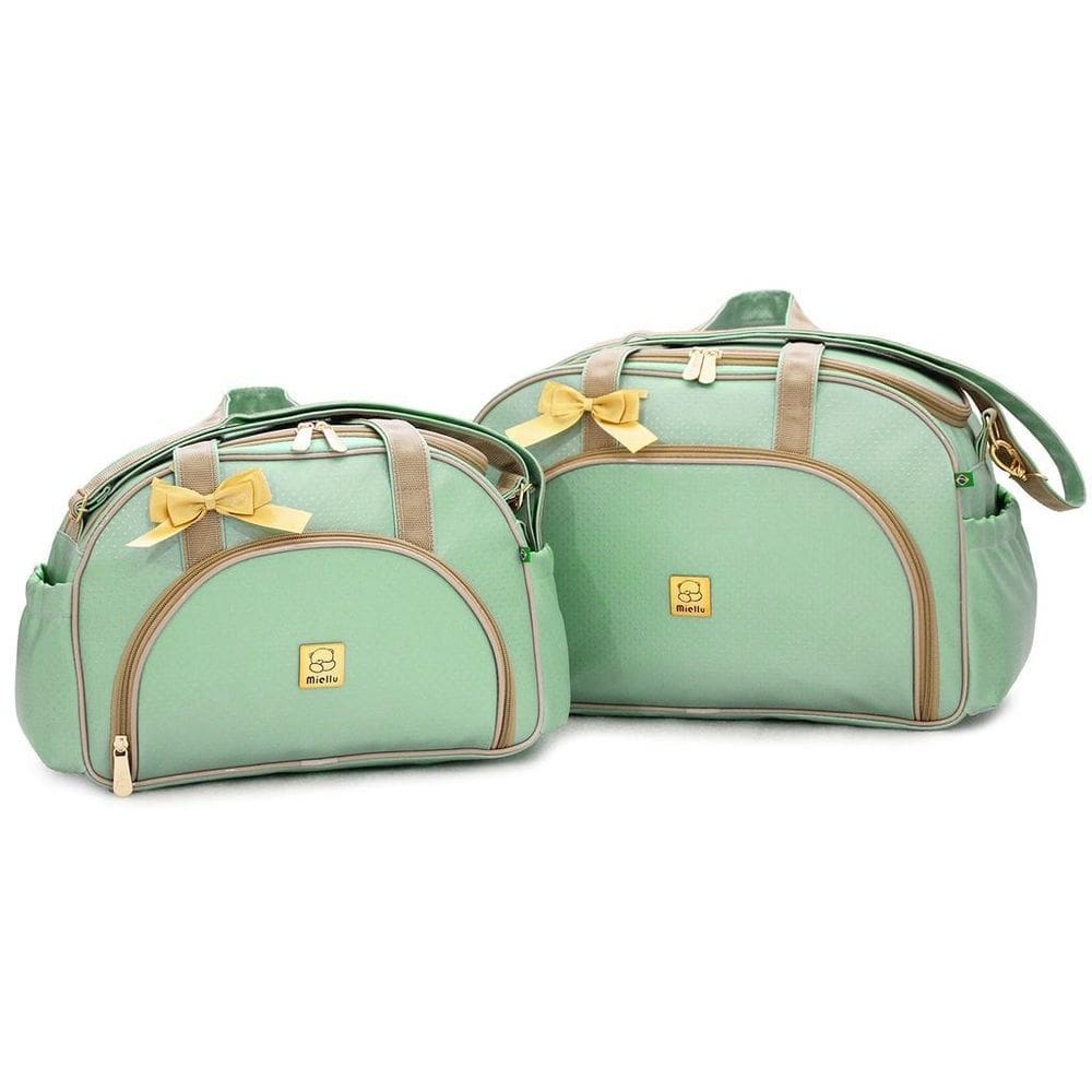 Kit Bolsas Maternidade Bebe Miellu - Prática - G, P Trocador