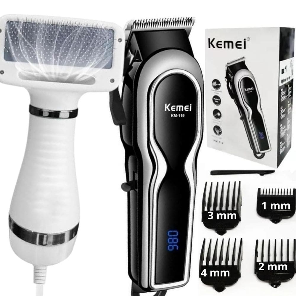 Kit Cuidado Pet Kit Tosa E Secagem Pet Leve