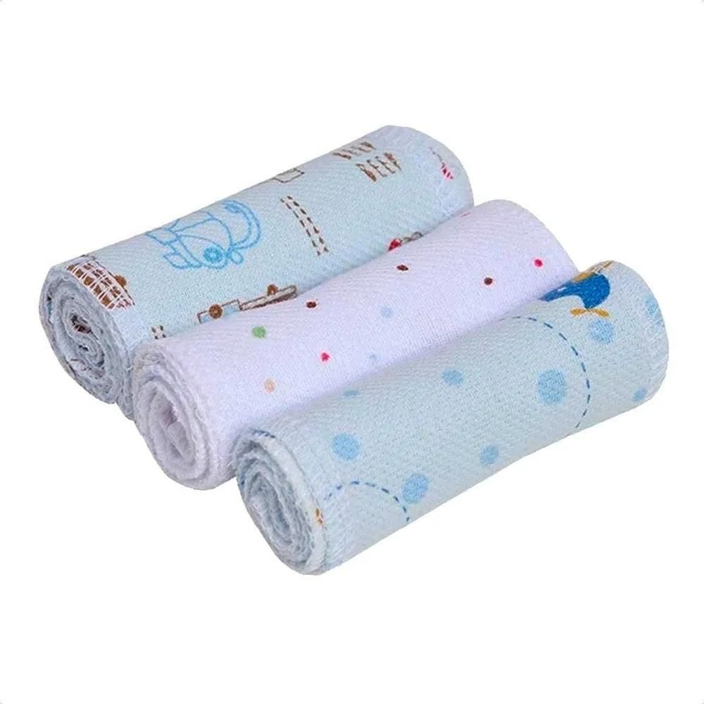 2X Kit 3 Faixa Umbigo Umbilical Enxoval Bebê Recém Nascido