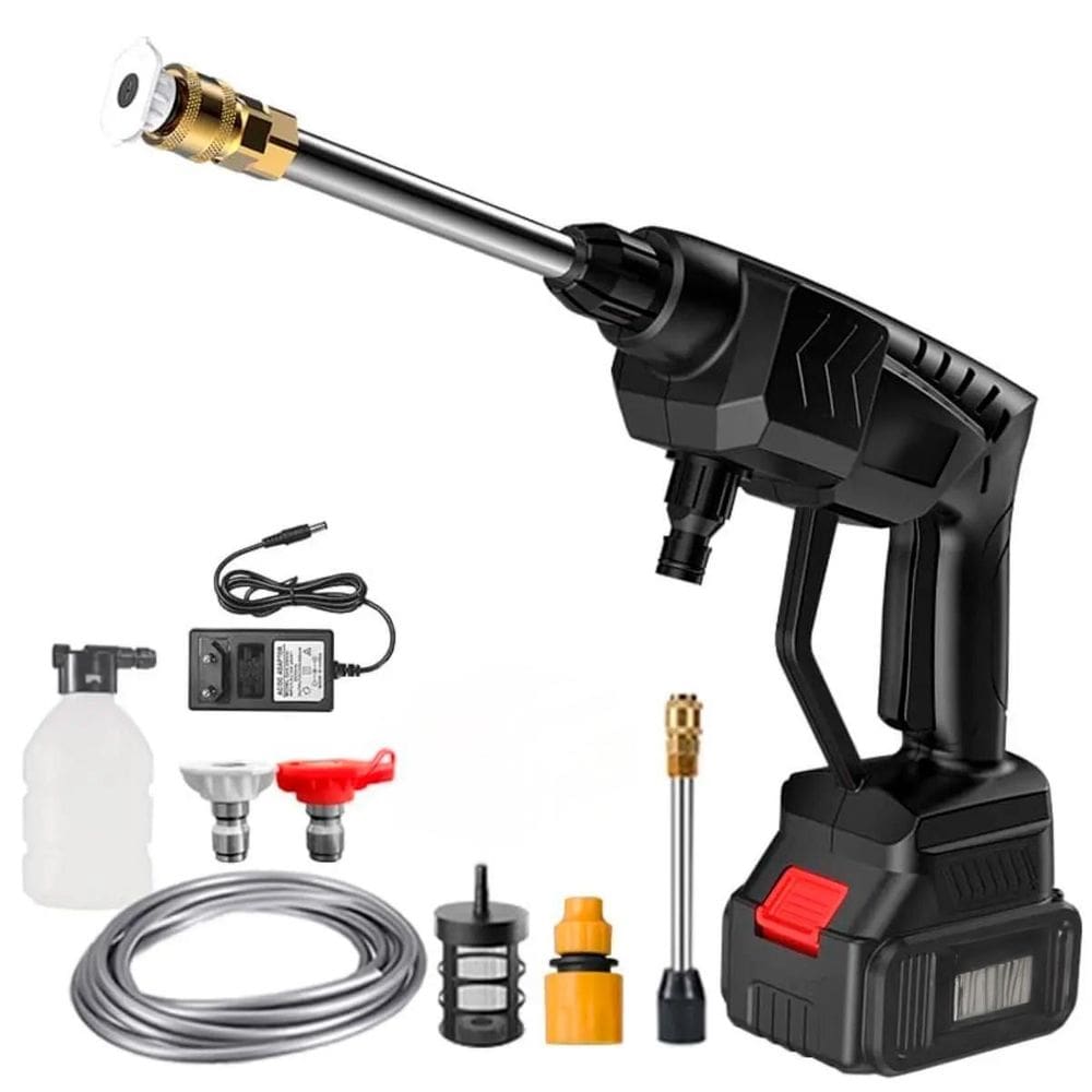 Lavadora Portátil Com Potência E Pistola 48V