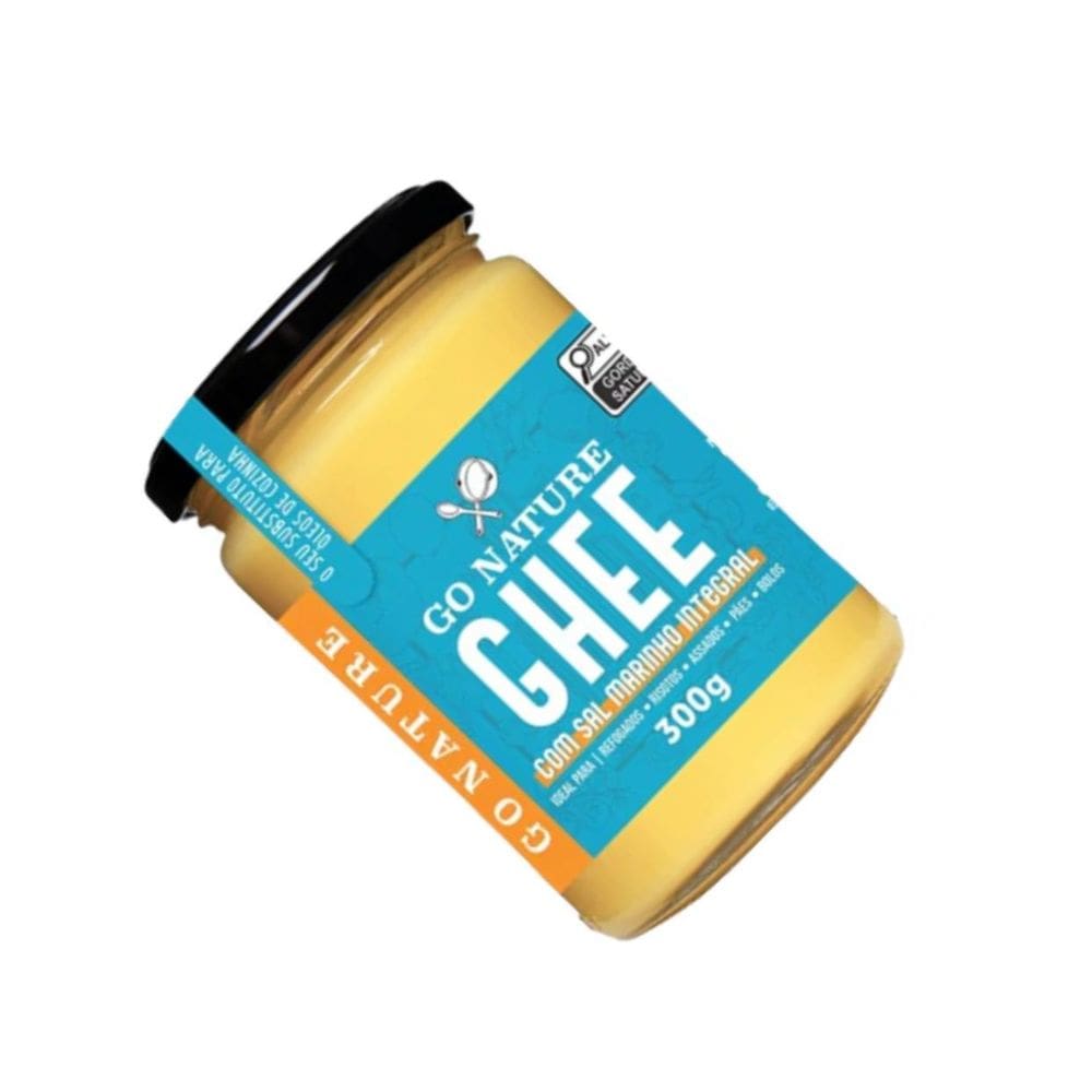 Ghee Com Sal Marinho Integral 300G - Go Nature