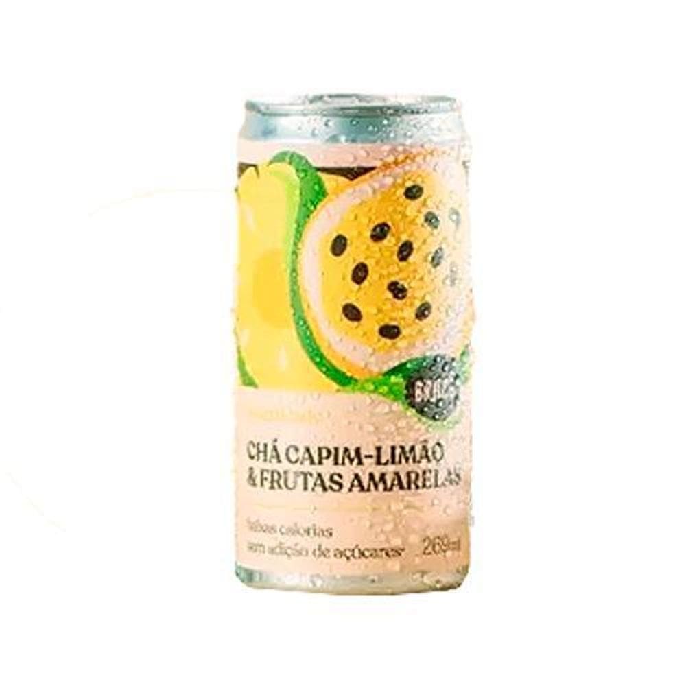 Chá De Capim Limão Frutas Amarelas Gaseificado Brazô 269Ml