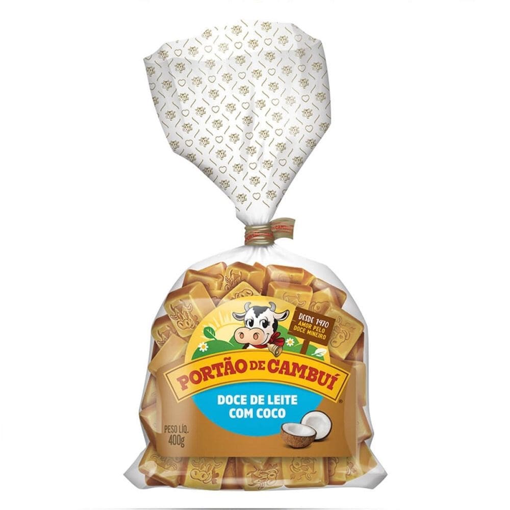 Doce De Leite Com Coco Em Pé Portão Do Cambuí 200G