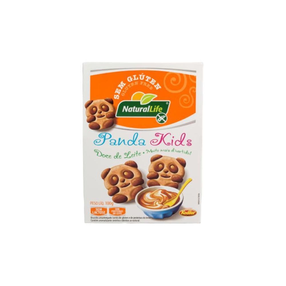 Panda Kids Doce De Leite Sem Gluten Sem Lactose 12X100G
