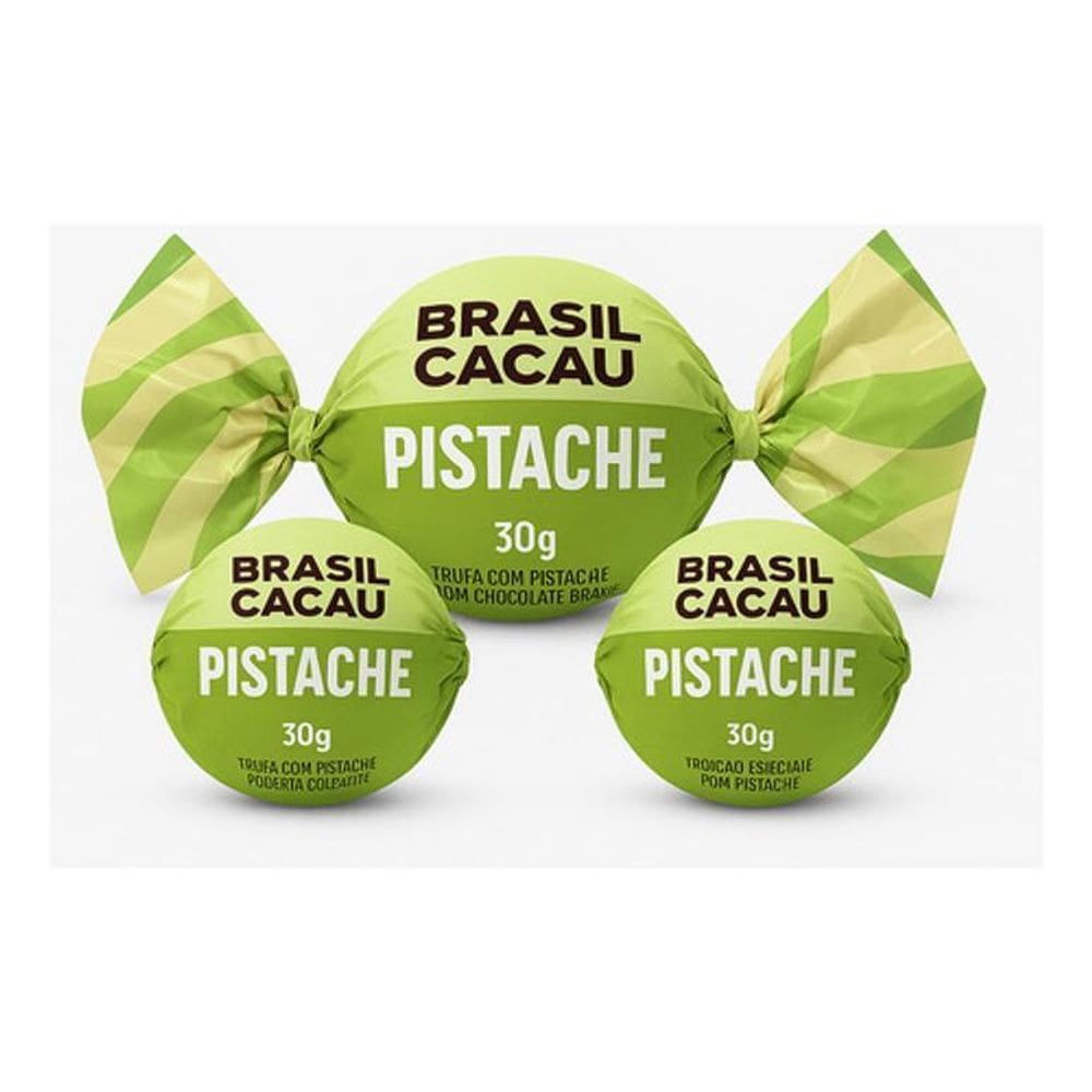 Kit 3 Trufas Pistache Brasil Cacau