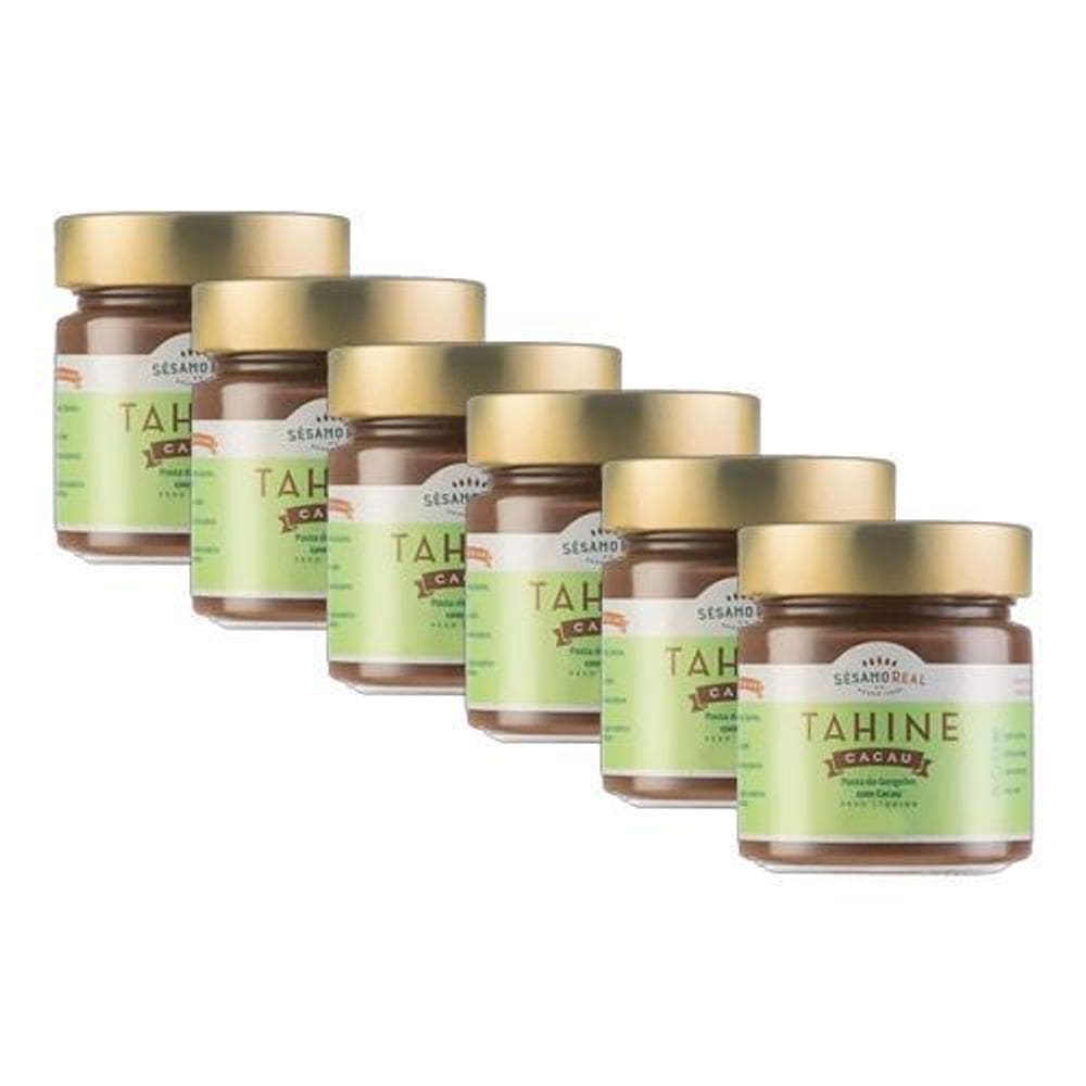 Kit 6X: Tahine Com Cacau Sésamo Real 220G