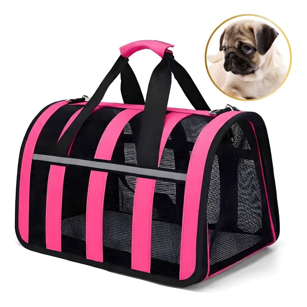 Bolsa Transporte Passeio Gato Cachorro Pet Animais Estimaçao Mala Passeio Viagem Carro Aviao Confortavel Segura