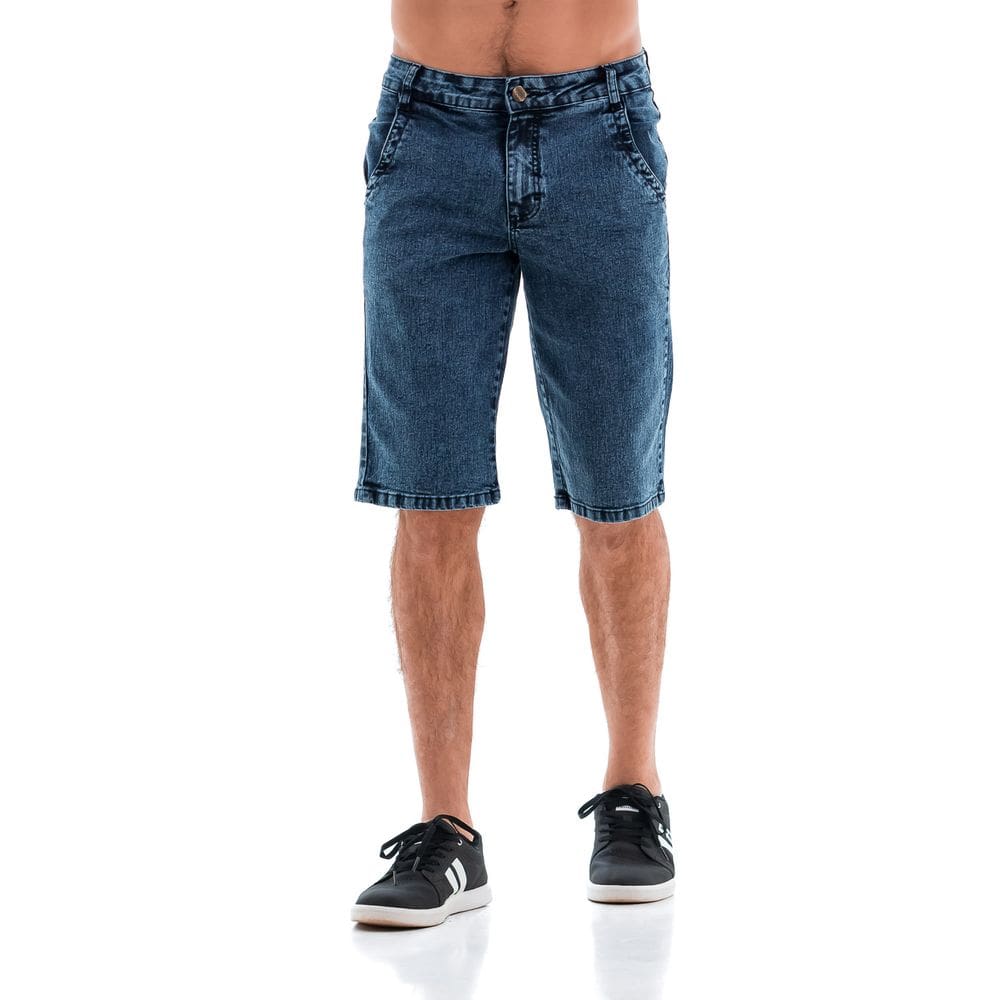 Bermuda Jeans Masculina Arauto Clássica