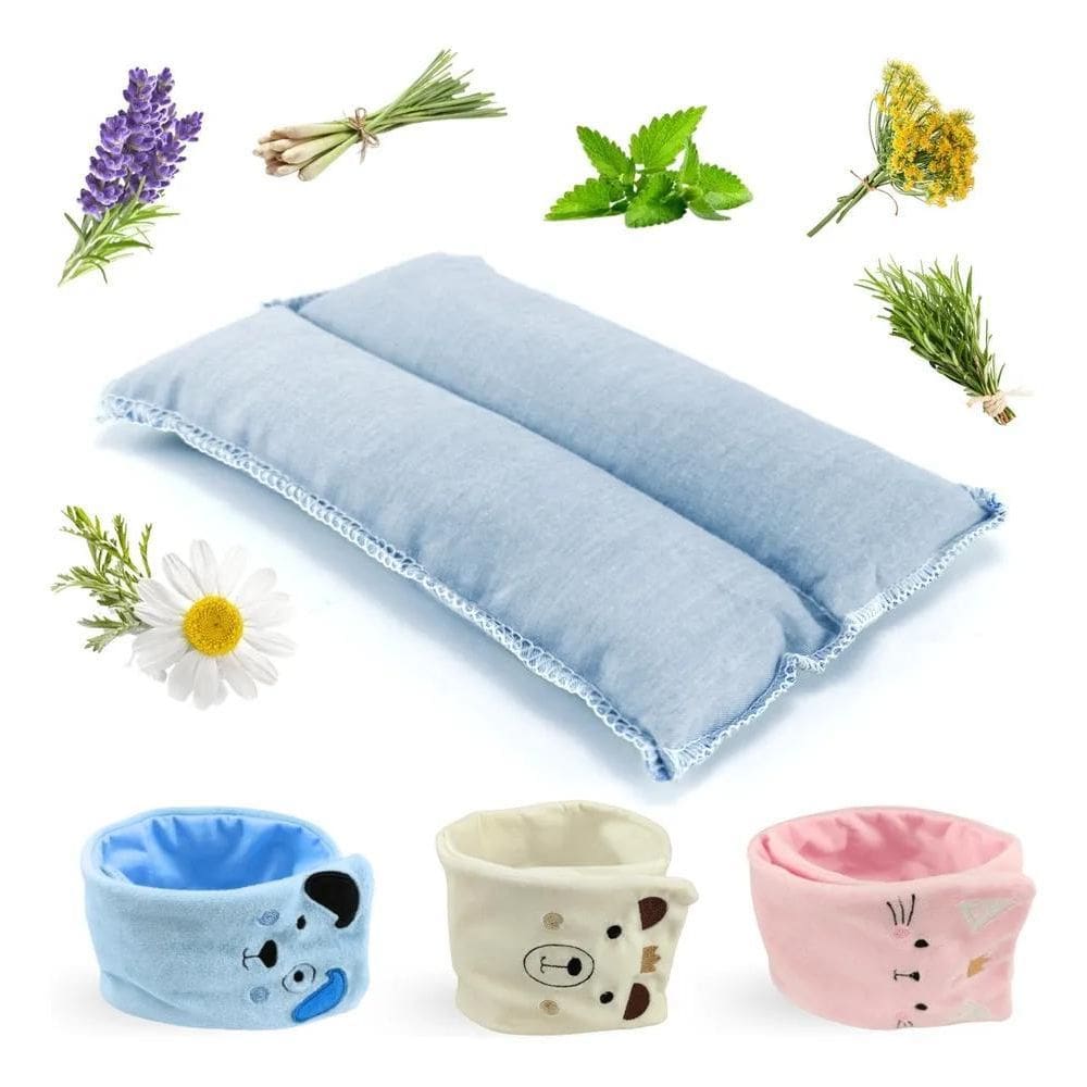 2X Refil Bolsa Ervas Sementes Faixa Térmica Abdominal Bebê Z