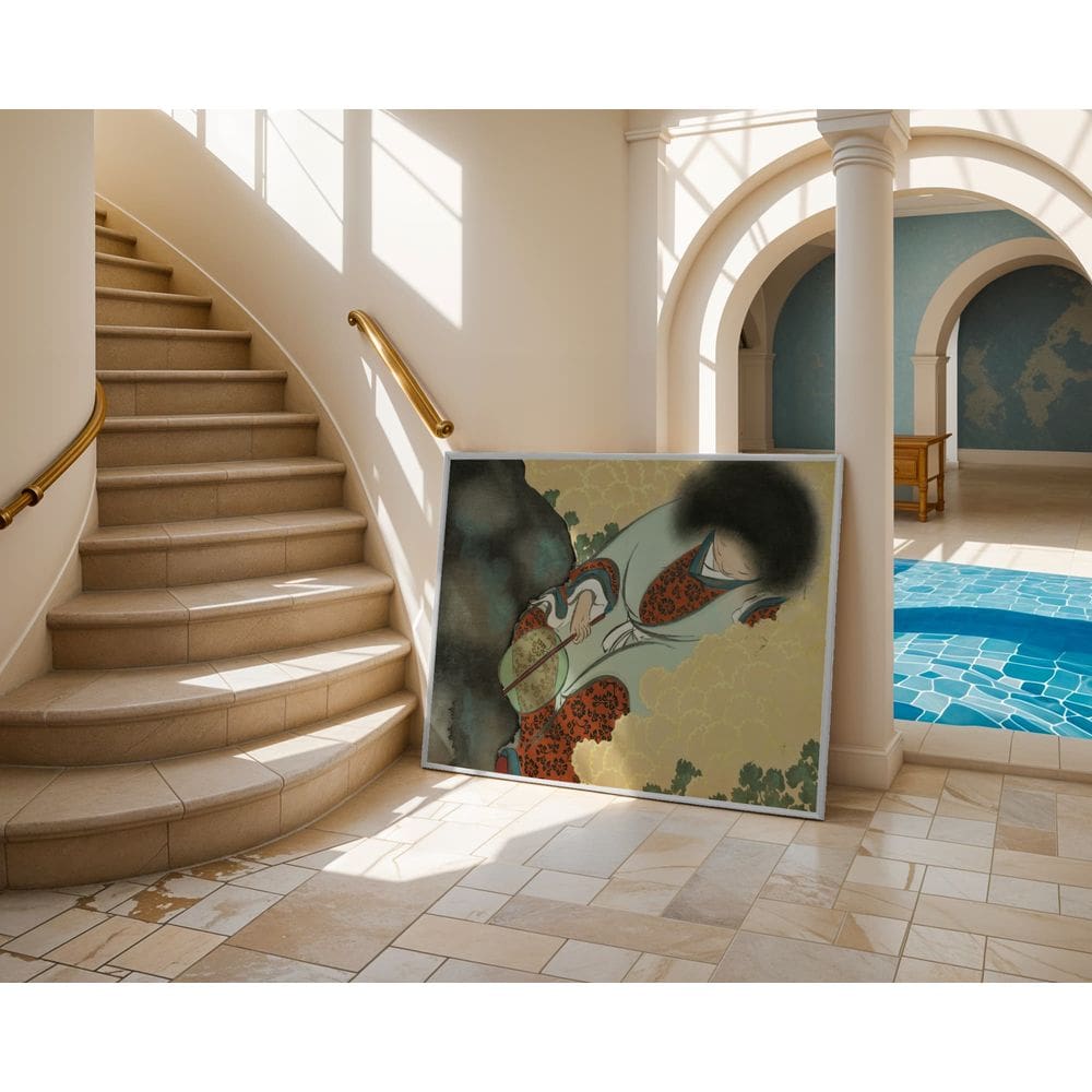 Descanso da primavera - 60 x 90 Caixa (canvas)