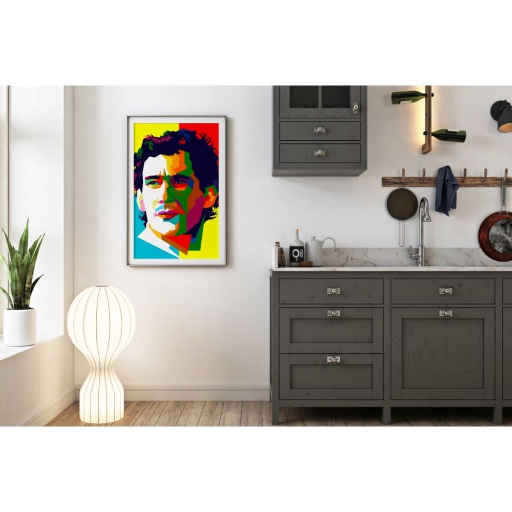 Cores de um campeão - 60 x 40 Baixa (vinil)