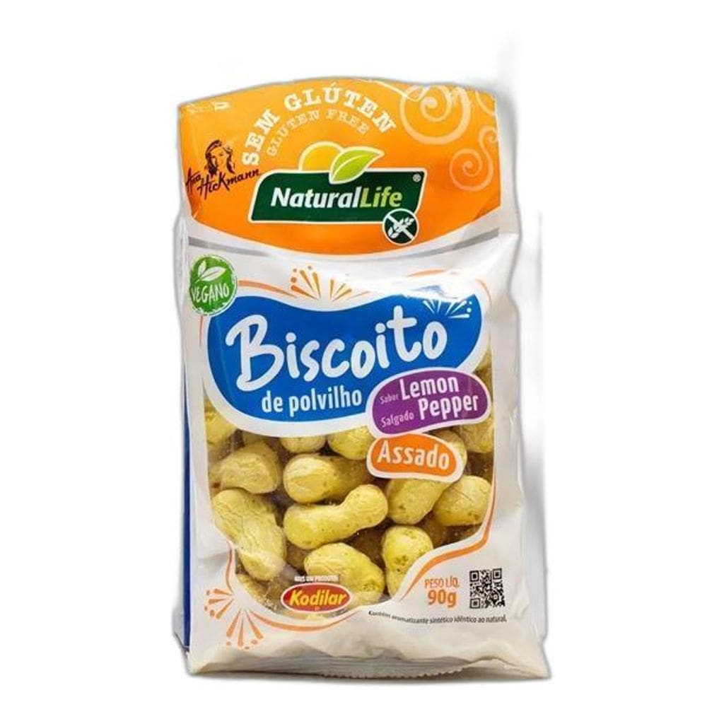 Biscoito De Polvilho Lemon Pepper S/ Gluten Kodilar 90G